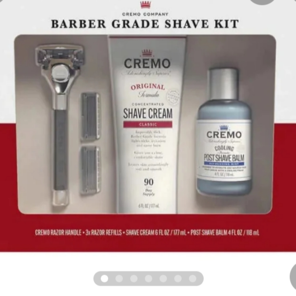 Cremo barber grade shaving kit